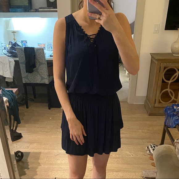 Navy Ramy Brook Dress - Picture 5 of 5